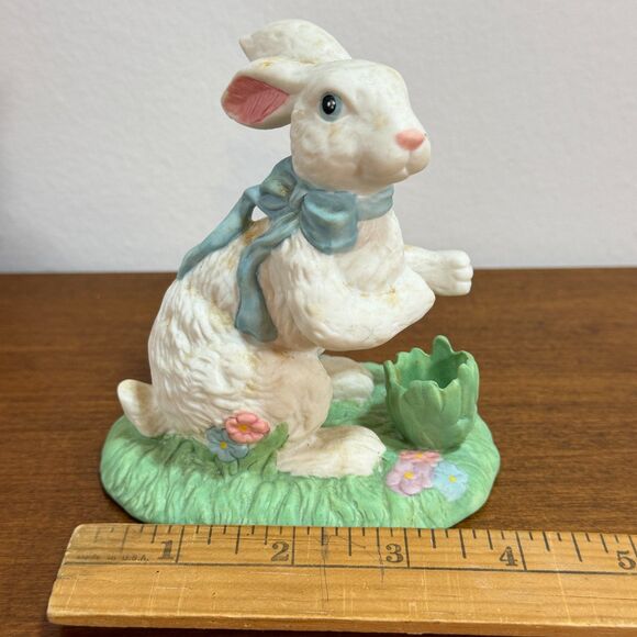Midwest Importers Easter Bunny Decor Springtime Tier Tray Figurine Rabbit - Picture 7 of 7